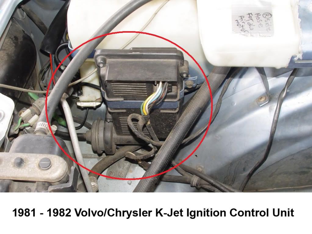 Volo,Volvo 240,Volo 245,Volvo 245GL,Ignition computer,ICU