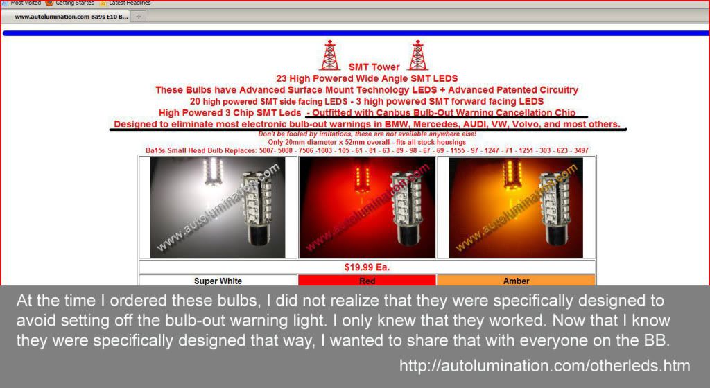 240 series tail-light LEDs