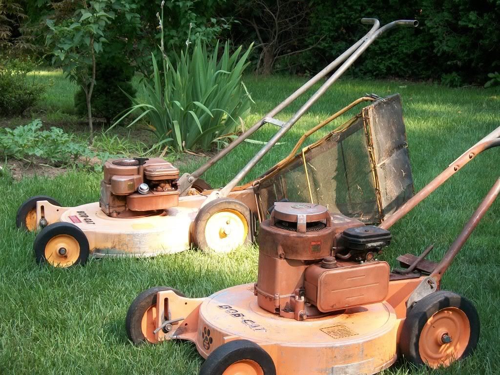 Vintage Bob-Cat Commercial Push Mowers - Lawn Mower Forums : Lawnmower