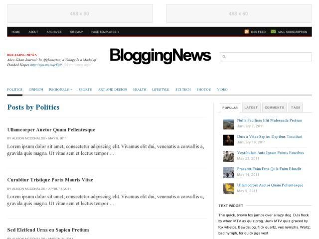 bloggingnews-wordpress-theme-category