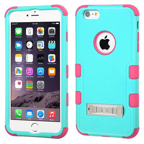 Hybrid Stand Heavy Duty Case Rugged Hard Shockproof Cover For iPhone 6