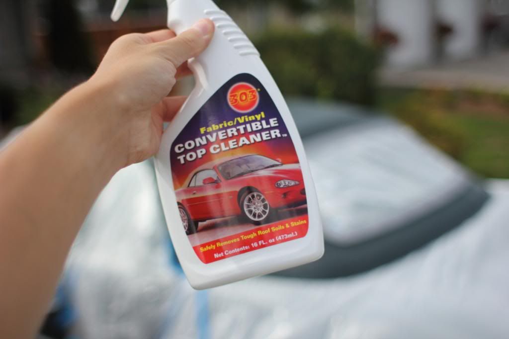 Convertible owners, come inside! 303 vs. RaggTopp protectant!
