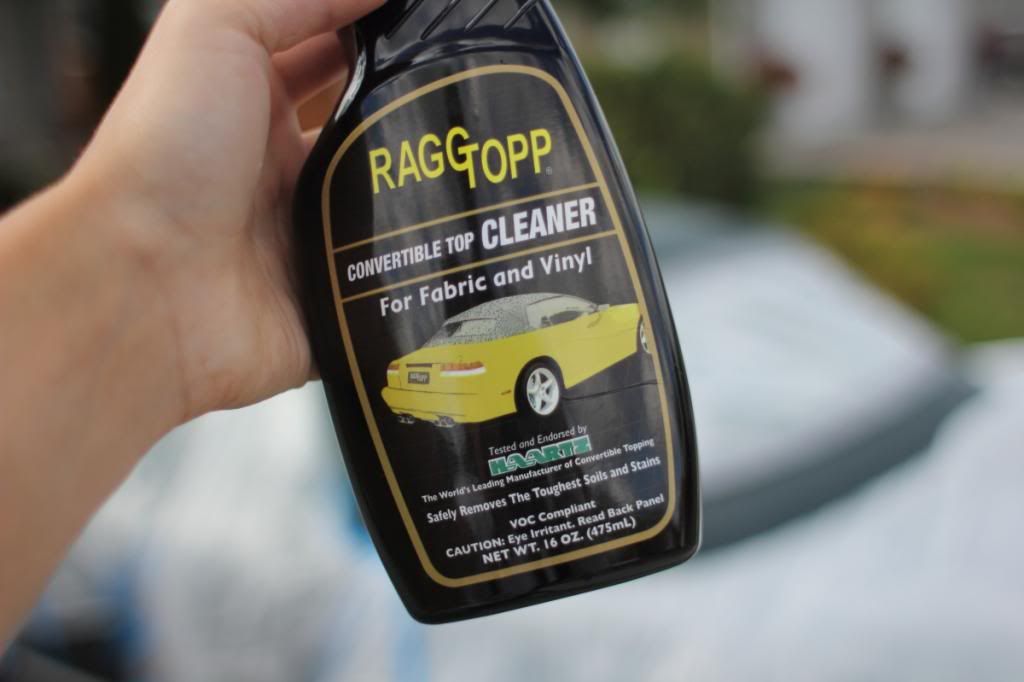 Convertible owners, come inside! 303 vs. RaggTopp protectant!