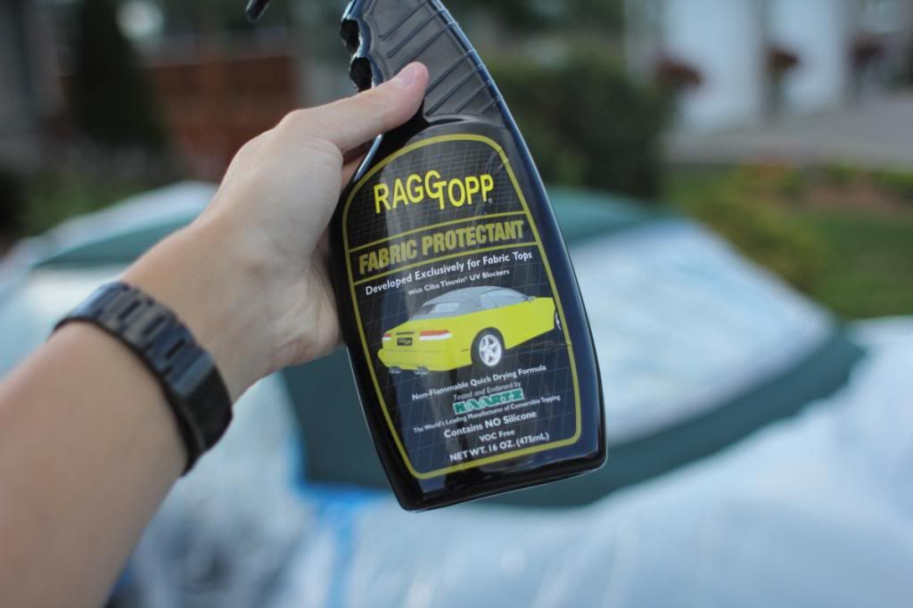 Convertible owners, come inside! 303 vs. RaggTopp protectant!