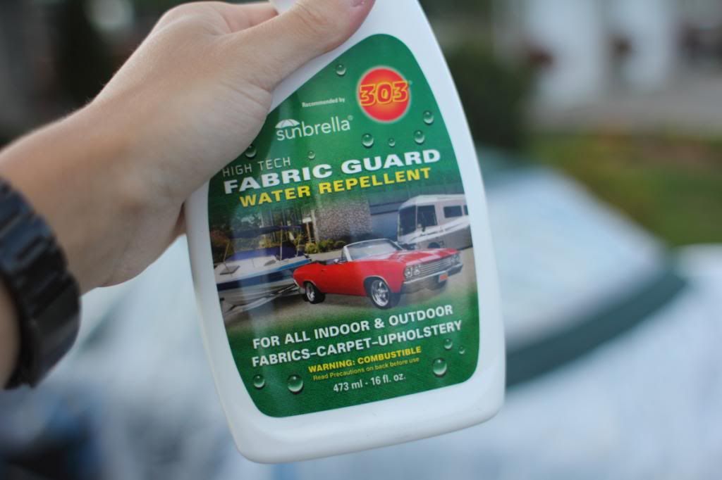 Convertible owners, come inside! 303 vs. RaggTopp protectant!