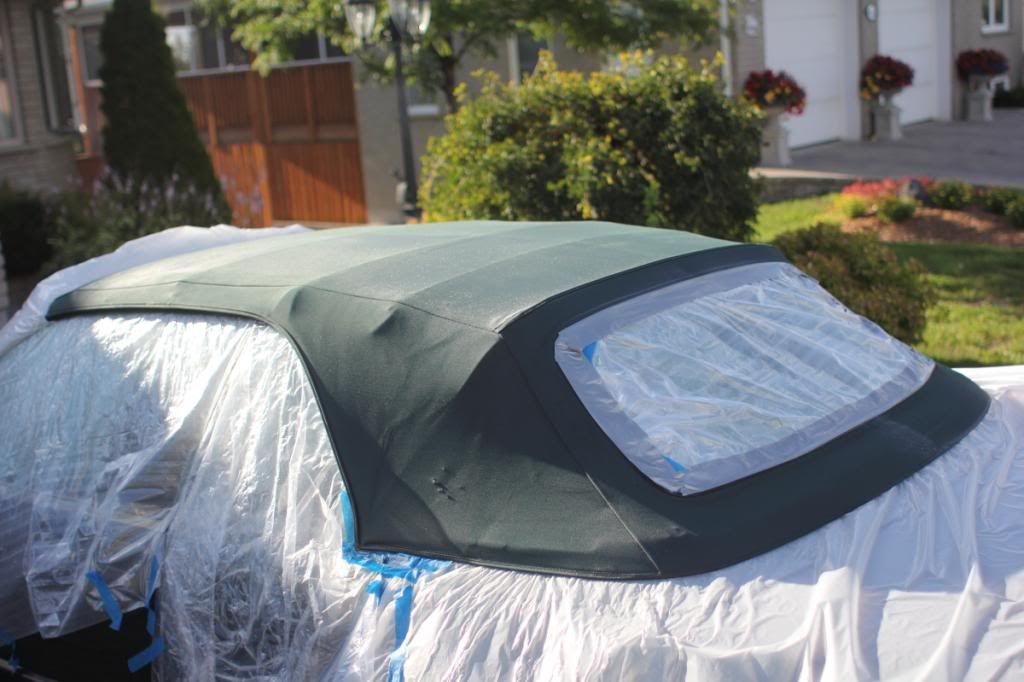 Convertible owners, come inside! 303 vs. RaggTopp protectant!