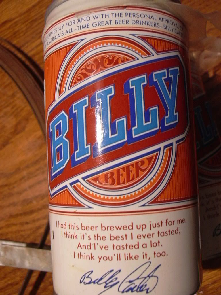 Billy beer photo: BILLY BEER straight from Plains Geor DSCN4696.jpg