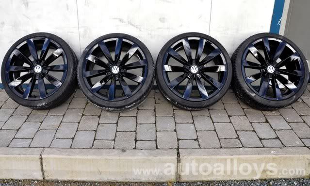 19 Genuine Scirocco Passat Cc Lugano Black Wheels Tyres RMS Forum