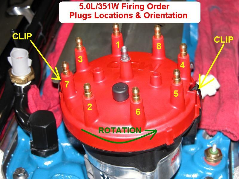 Ford 351w Firing Order Diagram - Free Wiring Diagram