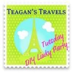 Teagan's travels button, 2012 february