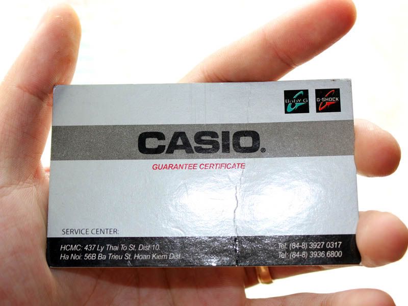 Chia sẻ về đồng hồ Casio chính hãng - 2