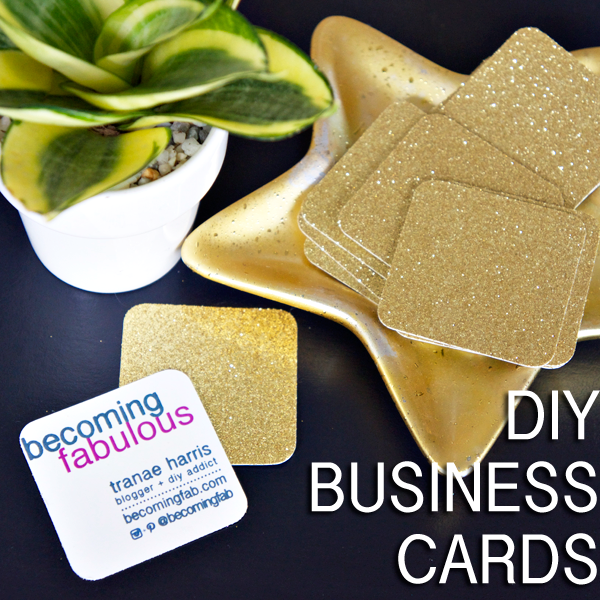 diy business card