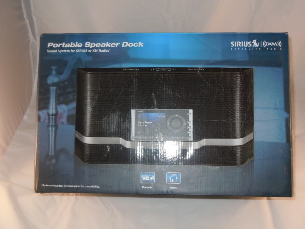 Sirius / XM SXABB1 Satellite Portable Speaker Dock eBay