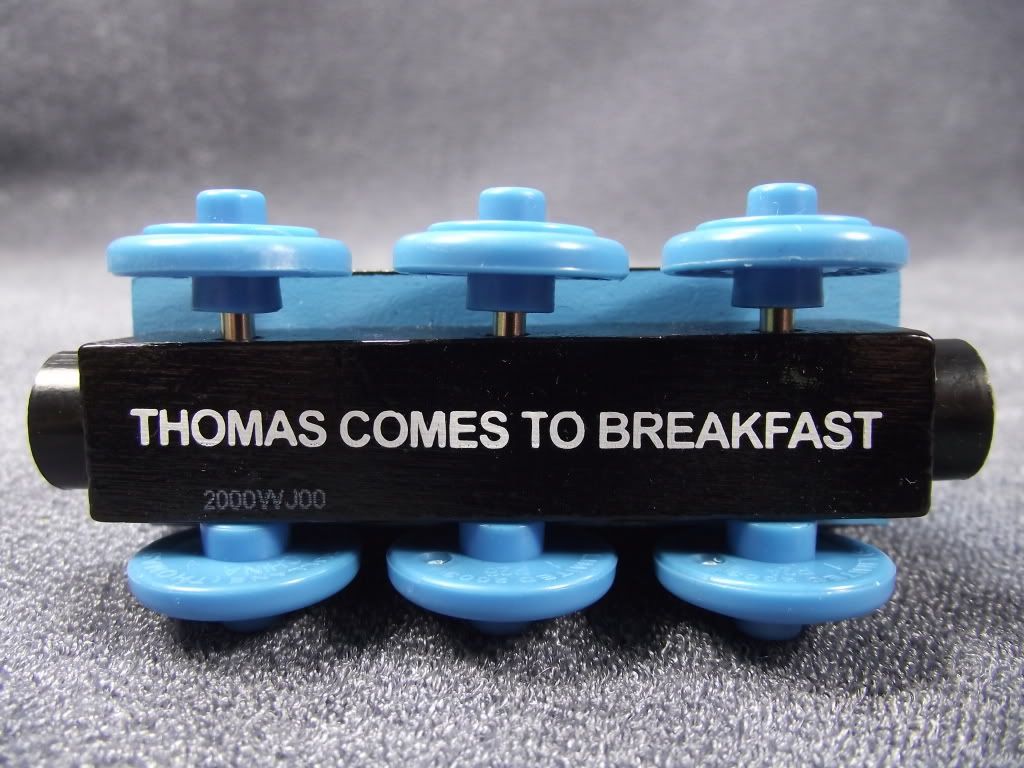 thomas comes to breakfast wooden
