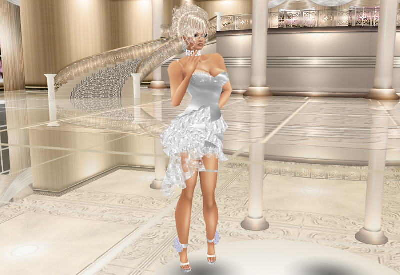 Silver White Dress lrg