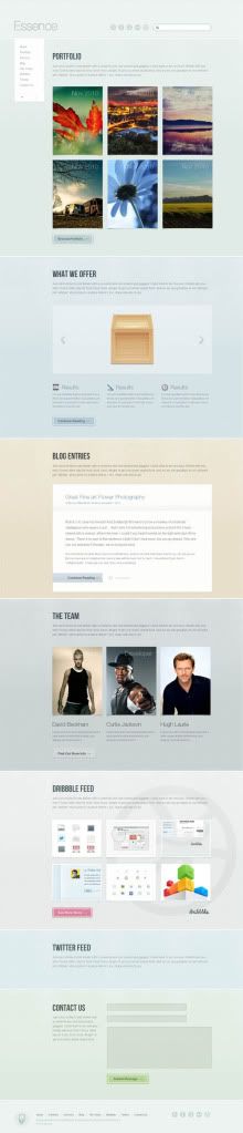 Essence WordPress Theme