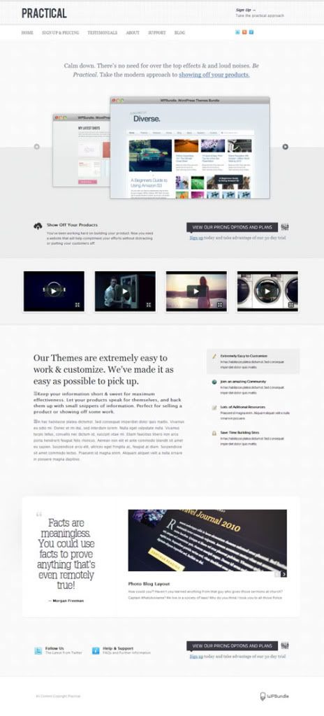 Practical WordPress Theme