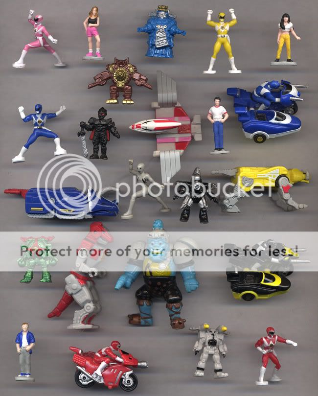   Rangers Mighty Morphin Lot Of Zords, Megazords, Rangers, Aliens  