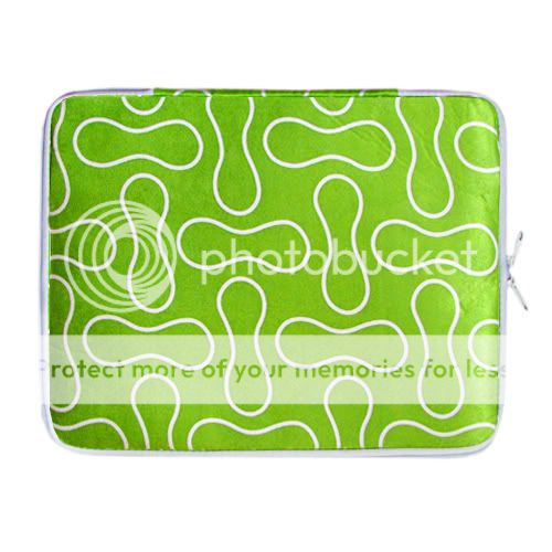 Laptop Sleeve Bag for DELL HP MacBook Pro 15.6 Green  