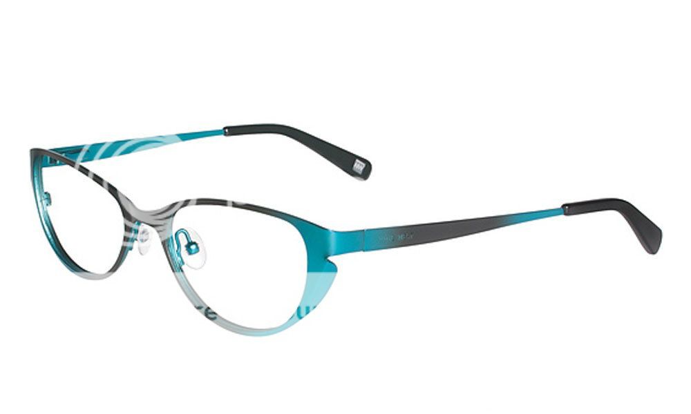 NEW AUTHENTIC NINE WEST NW 1003 EYEWEAR EYEGLASSES FRAME BLACK / TEAL